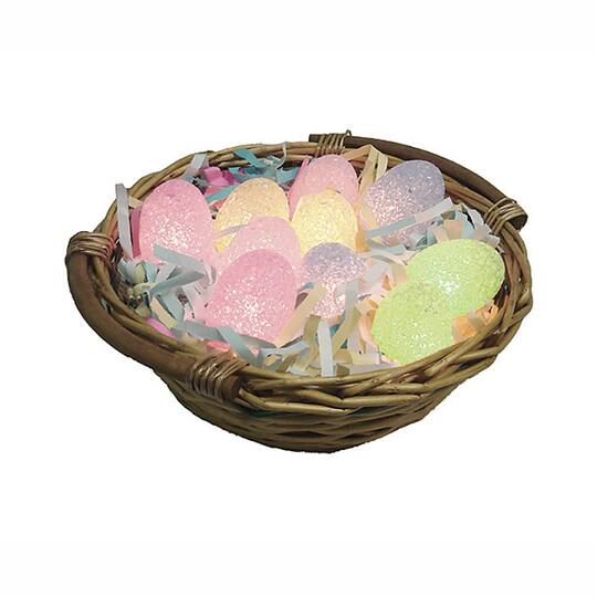 10ct Spring Pastel Colored Easter Egg String Lights Michaels 10ct spring pastel colored easter egg string lights michaels